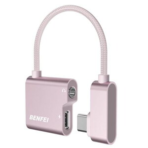 BENFEI2in1USBC�C���z���W���b�N�ϊ�PD60W�}���[�d�pDAC�`�b�v�t��USBC-3.5mmAux�w�b�h�t�H��Phone15ProMax/15Pro/15SamsungGalaxy