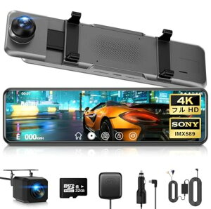 �h���C�u���R�[�_�[�~���[�^�y2026�N�v�V�E4KHD�掿�E�~���P�[�u���z�h�����R�L�k���J�����O��170�x���L�p�f�W�^���C���i�[�~���[11�C���`IPS���ʃ^�b�`�p�l����IMX589�Z���T�[���Î�HDR/W�c