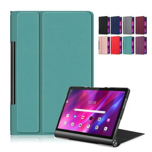 Feit�Ή�LenovoYogaTab1111�C���`�P�[�X�J�o�[���^�X�^���h�@�\�t���O�܃}�O�l�b�g�y�ʑϏՌ�PU���U�[�^�u���b�g�P�[�X