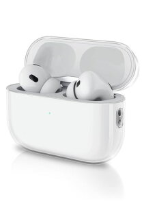 VikisdaAirpodspro��2����p�P�[�X�y2023/2022�N���f���zAirPodsPro2�ی�J�o�[TPU�f�ޕ�����LED�������[�d�\�S�ʕی엎���h�~�L�Y�h�~�ϏՌ��h�o�y�ʃG�A�[�|�b�Y�v��2����