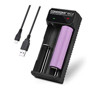 USB�}���[�d��ő�2A18650~26650���`�E���C�I���[�d�r�p