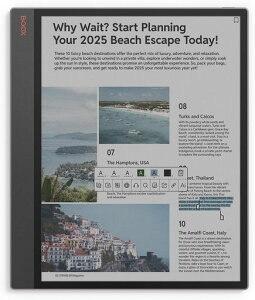 BOOXTabXC13.3�FePaper6G128GE�d�q���Ѓ��[�_�[300PPI