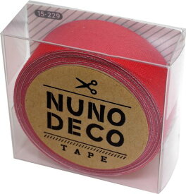 KAWAGUCHI(カワグチ)手芸用品NUNODECOヌノデコテープつみきのあか15-229