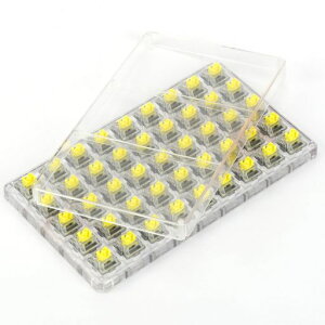 AJAZZ AS�G�o�� ���J�j�J���X�C�b�`�AGateron 3�j50 gf SMD�G�o���Z�b�g�A�h�o���o�[�t���A�ϋv��80 M MX�X�C�b�`�A�z�b�g�X���b�v�p���J�j�J���L�[�{�[�h�����p(45 PCS �C�G��)
