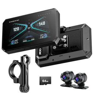 JADO�o�C�N�p�h���C�u���R�[�_�[CarPlay/AndroidAuto�Ή�GPS���ڑ��s���\���\5�C���`�^�b�`�p�l���o�C�N�i�r�����P�x�����O��O��J�����X�}�z�A��BT�Ή������ē���ʕ����\���\�h���h�o