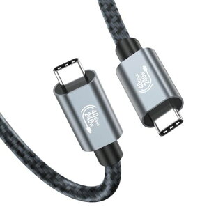 USB-C&USB-C�P�[�u��0.3mYITONGXXSUN(USB4�Ή�)8K@60Hz�f���o��40Gbps�����f�[�^�]��240W�o�͑Ή�Thunderbolt4�P�[�u��