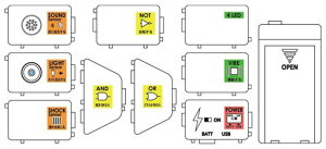 ELEKIT(�G���L�b�g)PIECE(�s�[�X)��{�Z�b�g�v���O���~���O�w�K�L�b�gZZ-02