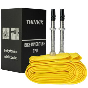 [2�Z�b�g]ThinvikTPU�C���i�[�`���[�u700Cx18-32C���y�ʑϋv�����[�h�o�C�N700C���]�ԗp�C���i�[�`���[�u����65mm/85mm�o���u(65mm)