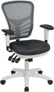 �t���b�V���t�@�j�`���[(FlashFurniture)�~�b�h�o�b�N�G�O�[�N�e�B�u���@�\��]���I�t�B�X�`�F�A�_�[�N�O���[���b�V��/�z���C�g�t���[���l�ԍH�w���߉\�A�[��68.6Dx64.8Wx112.4Hcm