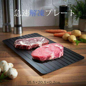 解凍プレート まな板 解凍 プレート 業務用 Lサイズ 2mm 解凍板 まな板 解凍皿 解凍用プレート 粗熱取り 業務用家庭用 自然解凍 冷凍食品対応 お祝い ギフト 母の日 父の日 送料無料