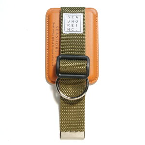 seashoreinc. CARD CASE PPiorange x khakijV[VACN MagSafeΉJ[hP[X EHbg
