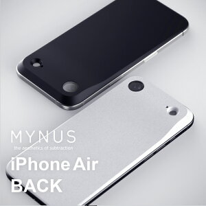 �y���K�̔��X�zMYNUS iPhone Air BACK �o�b�N�v���[�g �}�C�i�X �G�A�[ �o�b�N MagSafe �w�ʃJ�o�[ iPhone�J�o�[ iPhone�P�[�X