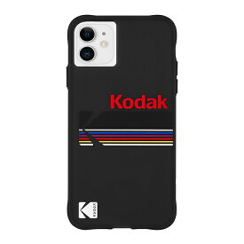 Case-Mate×Kodak iPhone 11 Case Kodak Matte Black + Shiny Black Logo