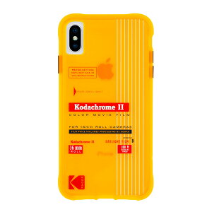 Case-Mate×Kodak iPhone X/XS Case Kodak Vintage Kodachrome II Print