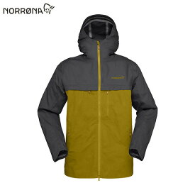 【NORRONA】svalbard cotton Jacket Men's [Slate Grey/Golden Palm][2022SS]