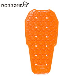 【NORRONA】D3O removable Back Protector D3O リムーバブル バック プロテクター [Pure Orange][2022SS]