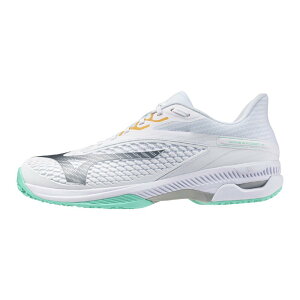 �y�I���j�E�N���[�R�[�g�z[���j�Z�b�N�X]WAVE EXCEED 6 OC / �E�G�[�u�G�N�V�[�h 6 OC�yMIZUNO �~�Y�m �e�j�X�V���[�Y�z61GB251203 (�z���C�g×�O���[��)