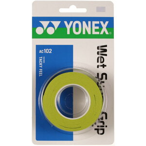 ���l�R�|�X�z���Ȃ瑗��������Wet Super Grip / �E�F�b�g�X�[�p�[�O���b�v (3�{��)�yYONEX�A�N�Z�T���[�zAC102-309