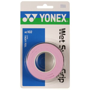 [�l�R�|�X�z��]Wet Super Grip / �E�F�b�g�X�[�p�[�O���b�v (3�{��)�yYONEX ���l�b�N�X�O���b�v�e�[�v �A�N�Z�T���[�z(AC102-128)