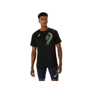 lR|Xz[YEjZbNX]TRACK GRAPHIC SHORT SLEEVE TOP / gbN OtBbNV[gX[ugbvyASICS AVbNXEFA  jOEFA TVcz2091A749-001(P.ub
