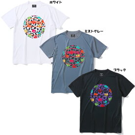 ☆ネコポス対応可☆Tシャツ MTV レオパード ボールプリント　SMT23029M【SPALDING】スポルディング　バスケットウェア