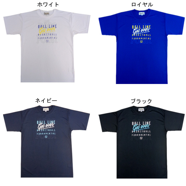 739円 日本メーカー新品 ☆ネコポス対応可☆ プリントTシャツ BT-1444ボールラインバスケットウェア