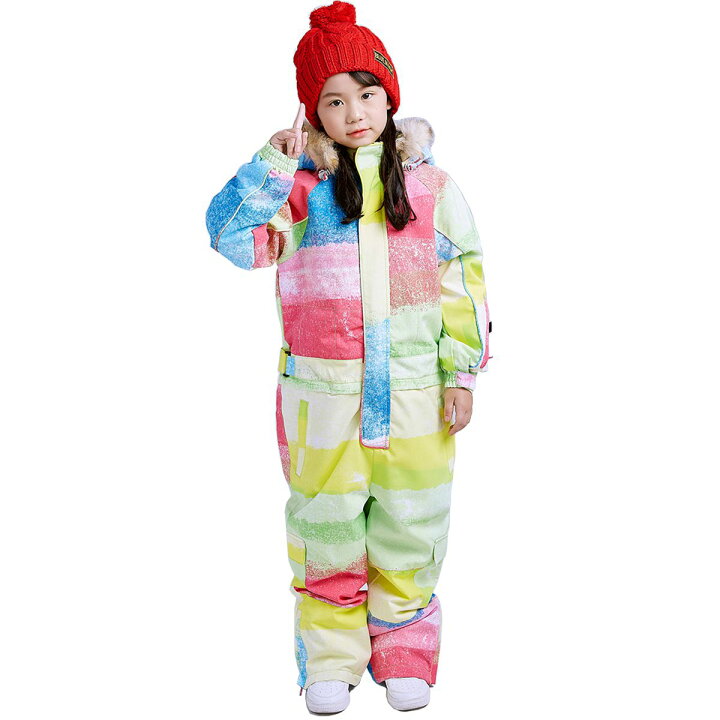 楽天市場】スキーウェア キッズ つなぎ ジャンプスーツ 125 130 150(袖  