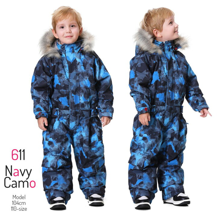 楽天市場】スキーウェア キッズ つなぎ ジャンプスーツ 90 100 110 120 