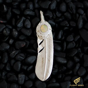 �y LA KEY �z�y���K�㗝�X�zSV Arabesque Heart SV Feather XL Size With SV Rope Opal Right / �����Opal�����n�[�g�t������t�F�U�[(�E)�y�V�i�z