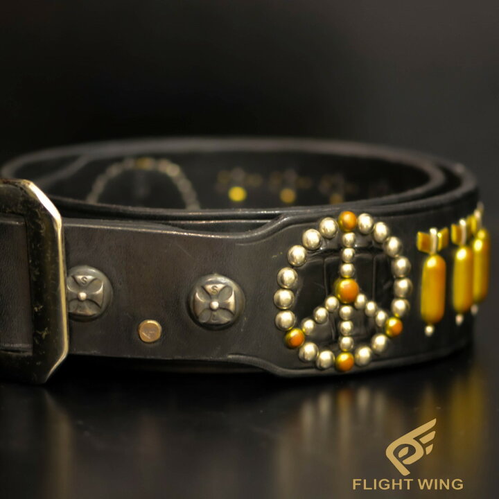 楽天市場】【Stop Light ストップライト】Studs Belt(Black) ※82cm 