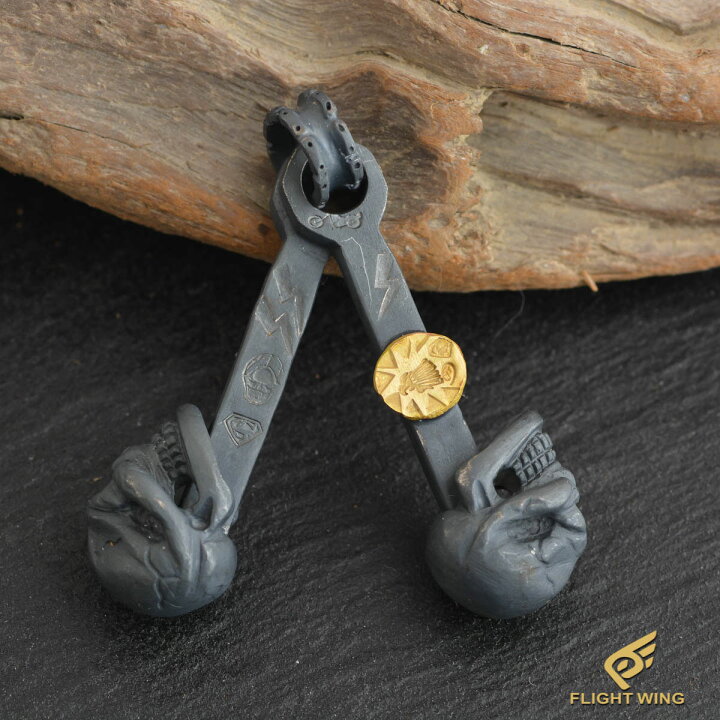 楽天市場】【Stop Light ストップライト】2 Skull Piston Top and K18  