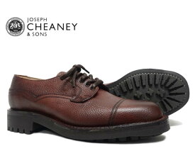 JOSEPH CHEANEY ジョセフ チーニー CAIRNGORM ケンゴン BURGUNDY GRAIN キャップトゥ シューズ バーガンディー ジボ革 グレインカーフ コマンドソール *メンズ〔FL〕【あす楽】