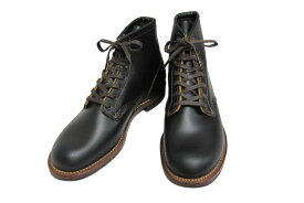 レッドウィング REDWING 9060 ベックマン ブーツ フラットボックス ブラック クロンダイク 黒 茶芯 BECKMAN BOOT FLAT BOX 先芯無し レッドウイング 〔FL〕