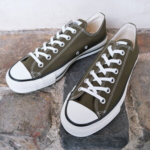 CONVERSE Ro[X CANVAS ALL STAR J OX LoX I[X^[J [Jbg Khaki J[L { kFLl