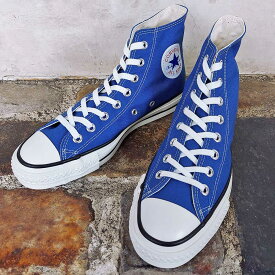 CONVERSE コンバース CANVAS ALL STAR J HI キャンバス オールスターJ ハイカット Blue ブルー 日本製 〔FL〕