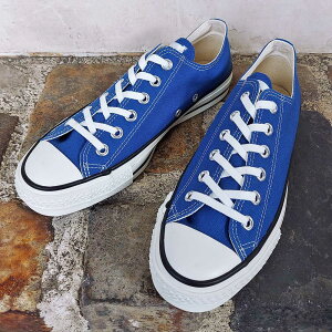CONVERSE Ro[X CANVAS ALL STAR J OX LoX I[X^[J [Jbg Blue u[ { kFLl