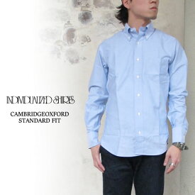Individualized ShirtsCambridge Oxford　STANDARD FIT BLUEシャツ　オックスフォード　ボタンダウン　メンズ〔FL〕