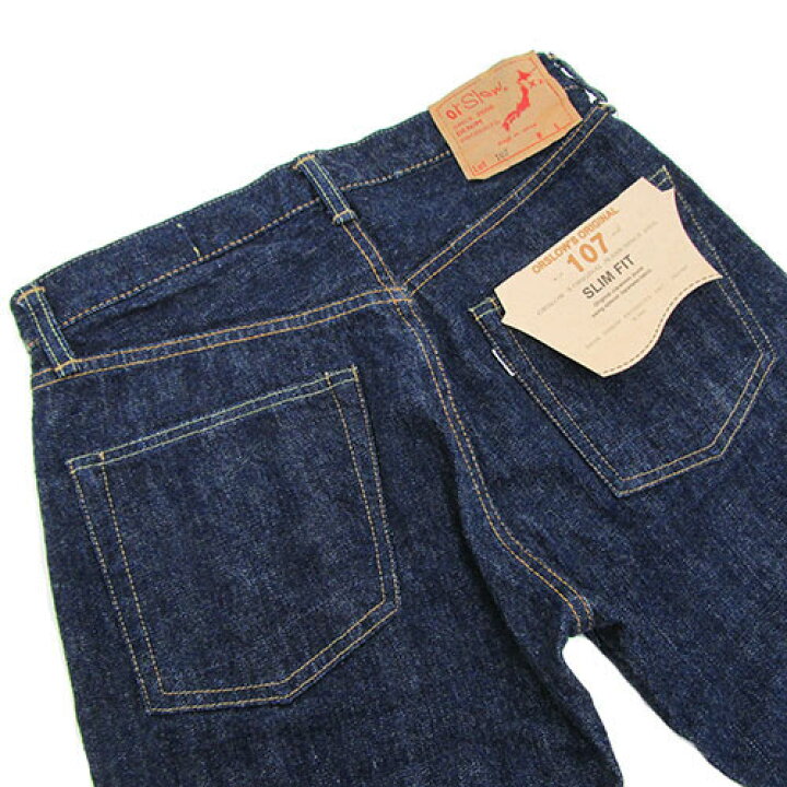 楽天市場】【交換往復送料無料】orSlow STANDARD DENIM 107 IVY FIT 01 