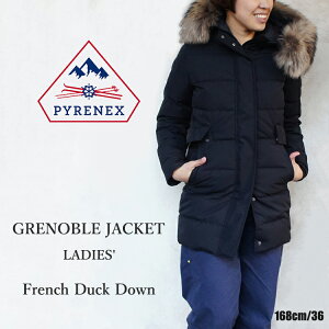 �ySALE�i�����E�ԕi�s�zPYRENEX�@�s���l�b�N�X ���f�B�[�X �_�E���W���P�b�g GRENOBLE JACKET LADIES HWK037 �O���m�[�u�� �W���P�b�g�kSF�l