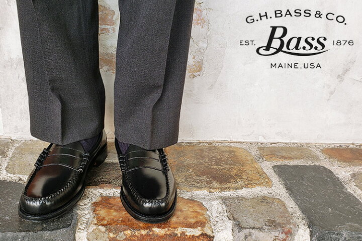 楽天市場】G.H.BASS ジーエイチバス LARSON ラーソン MOC PENNY LOAFER  
