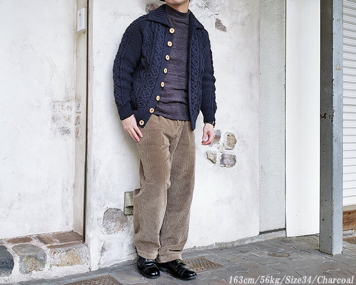 楽天市場】Inver Allan インバーアラン 3A Lumber Cardigan ランバー 