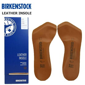 ビルケンシュトック レザー インソール ハーフ BIRKENSTOCK LEATHER INSOLE 1001243 〔TB〕