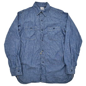 orSlow オアスロウ 01-8070 CHAMBRAY WORK SHIRT シャンブレーワークシャツ コットン 日本製 〔FL〕