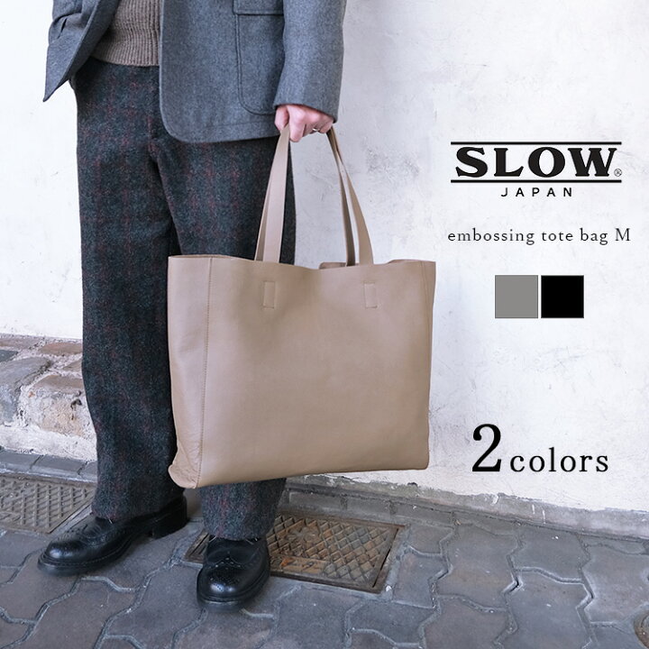 楽天市場】＜クーポン対象外＞SLOW スロウ embossing tote bag M  