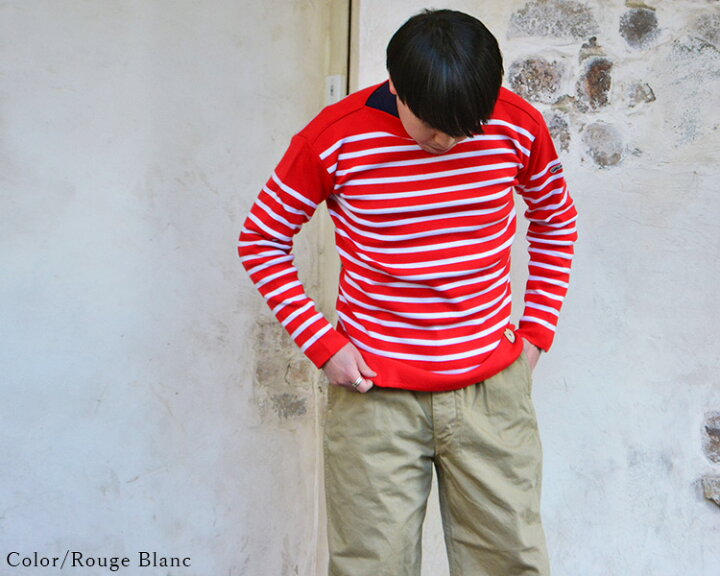 楽天市場】【S】KANELL カネル MIDSHIP ミッドシップ バスクシャツ 
