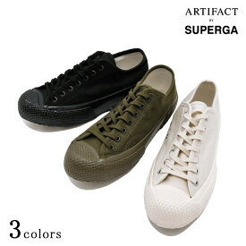 【S】ARTIFACT BY SUPERGA アーティファクト バイ スペルガ MILITARY CORDLANE ミリタリーコードレーン ローカット 2434-CD162 ミルスペック スニーカー 〔FL〕