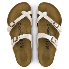 ビルケンシュトック マヤリ グレイスフル コンフォート サンダル レディース BIRKENSTOCK MAYARI Gracefu LADIESパールホワイト/トープ レギュラー幅 幅広 #071661 #1016408