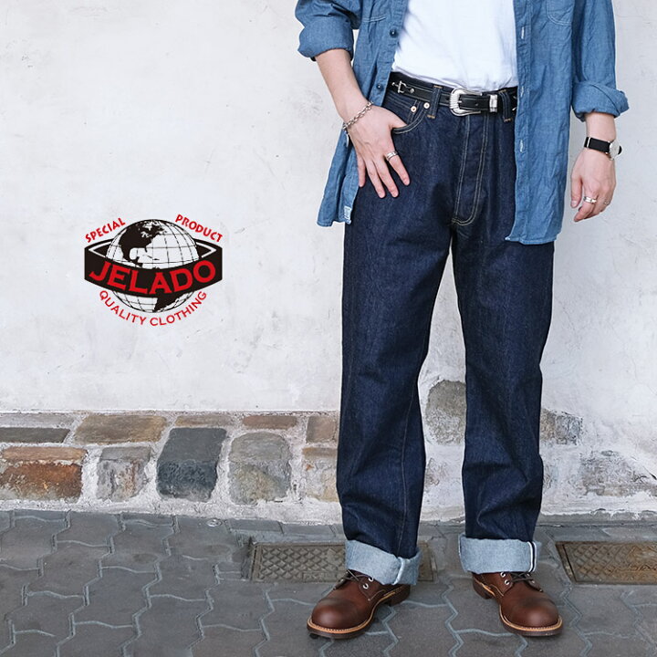楽天市場】JELADO ジェラード 55Denim 313XX ワイドストレート JP94313  