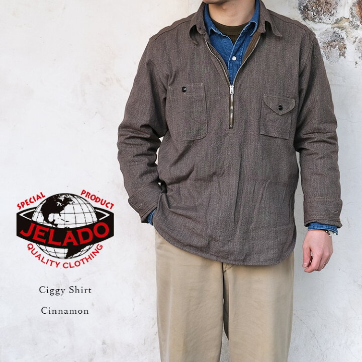 楽天市場】JELADO ジェラード Ciggy Shirt シギーシャツ Cinnamon 