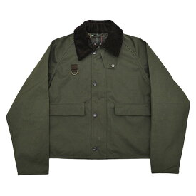 【24SS入荷分/2ワラントになります】 Barbour バブアー OS SPEY CASUAL スペイ ピーチスキン ノンワックス MCA0932 セージ グリーン メンズ 〔FL〕